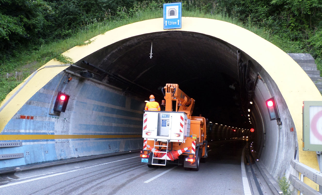 N2, Schweizerhalle and Arisdorf Tunnel inspections – SWITZERLAND